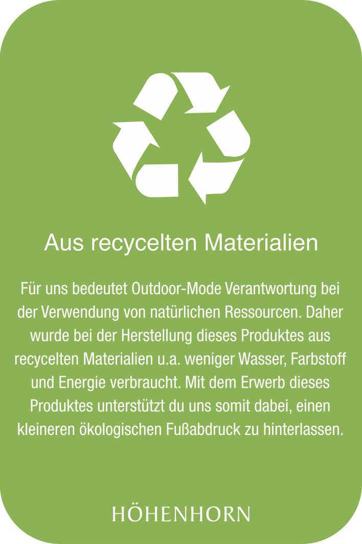 recycelte Materialien